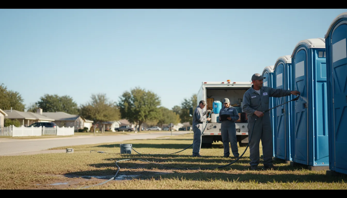 Long-Term Portable Toilet Rental in China Grove, NC near me